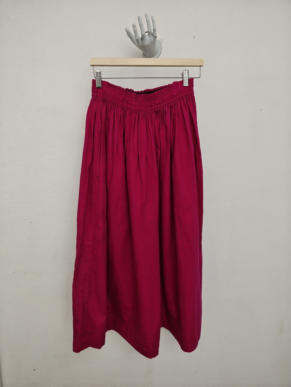 Gene Ewing Hot Pink Maxi Skirt Size Small